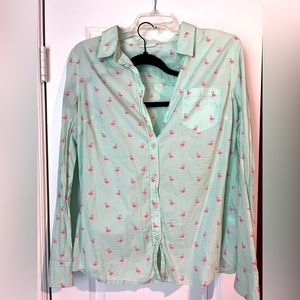 Long Sleeve Button Down Top